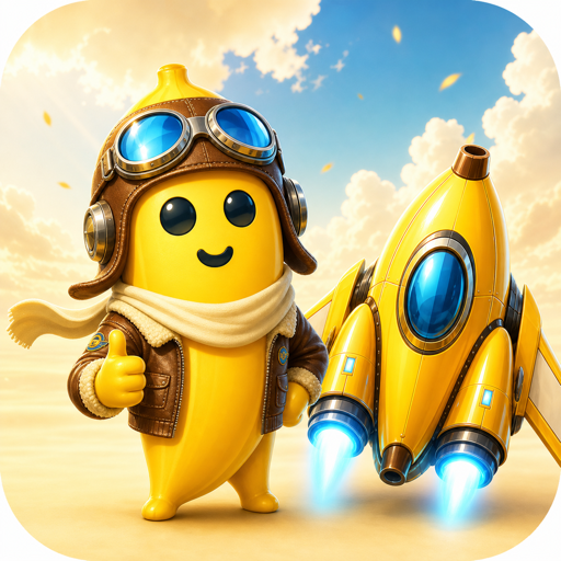anobananaくんのシューティング アプリアイコン